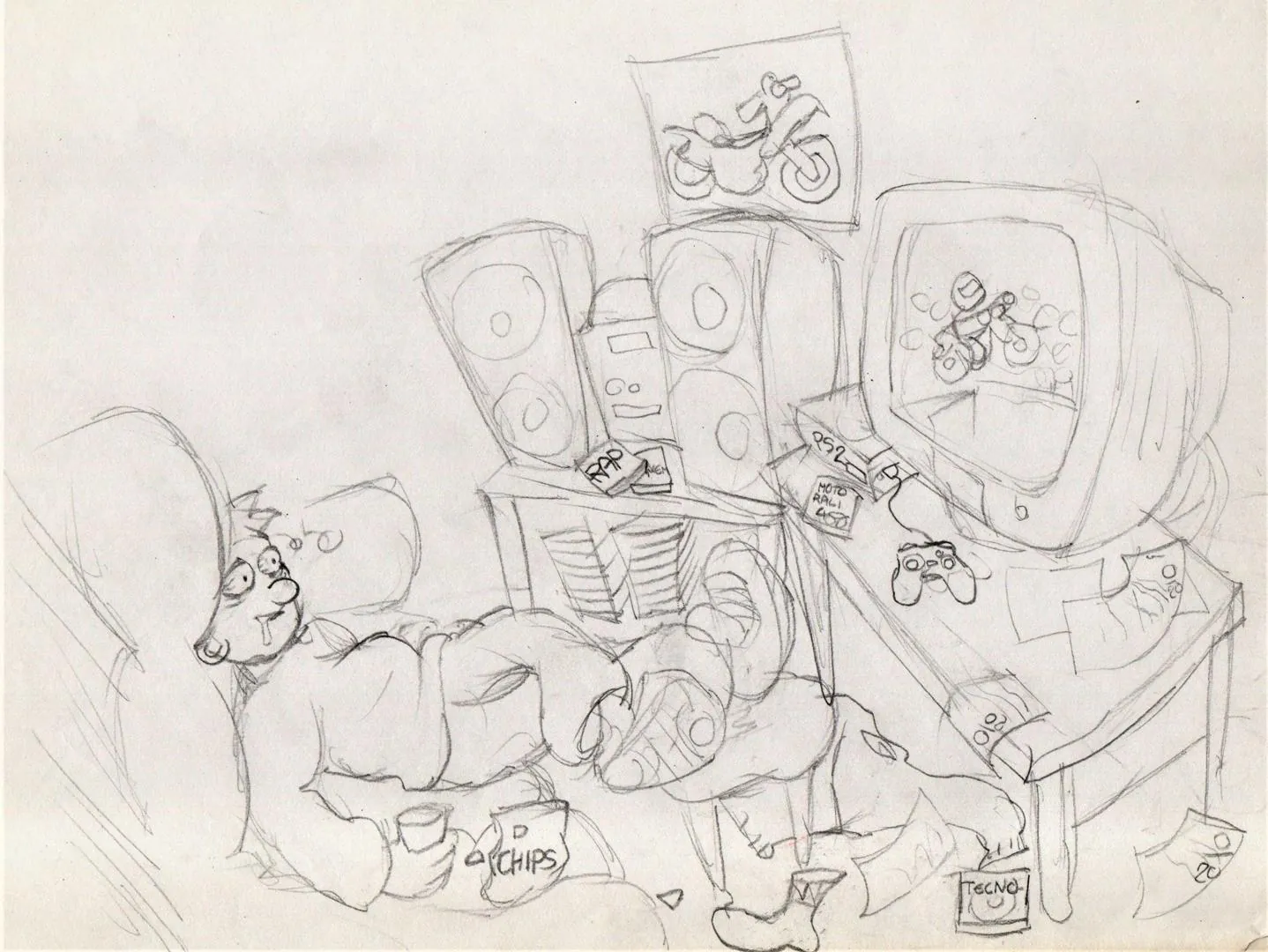 le zoli dessin que j'ai bilouté le 1<sup>er</sup> avril 2002