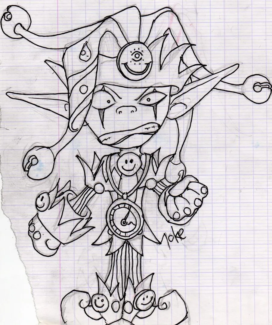 le zoli dessin que j'ai bilouté le 6 janvier 2005